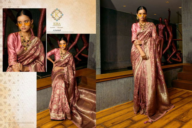 Kosa Silk By Kira Digital Printed Saree Wholesalers In Delhi