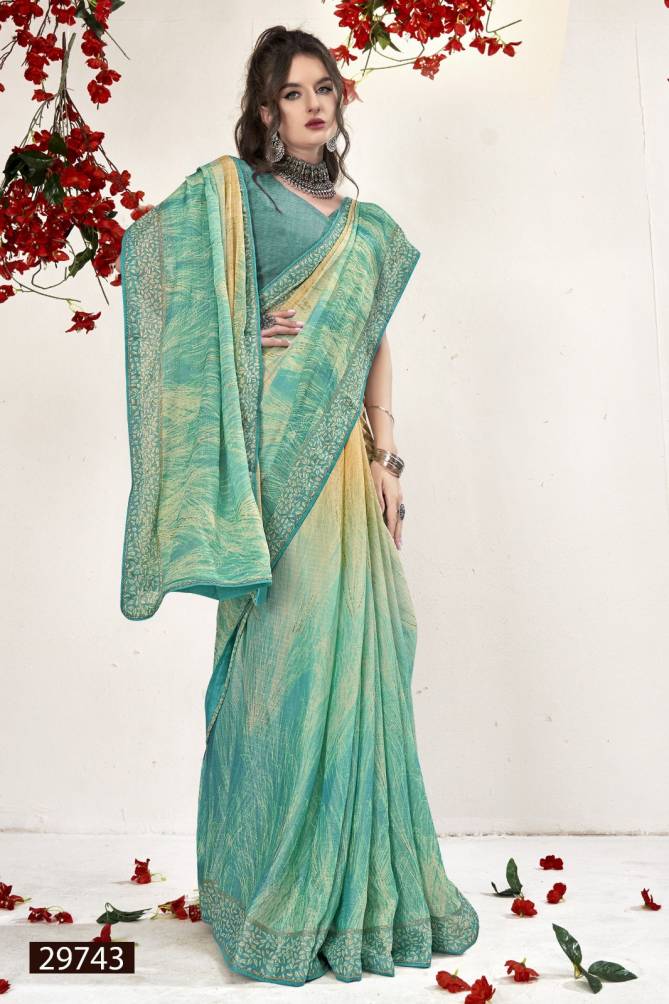 Carvaan Vol 13 By Vallabhi Brasso Printed Saree Wholesalers In India