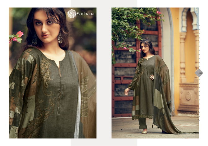 Azara By Sadhana Viscose Pashmina Printed Salwar Suits Wholesale Online