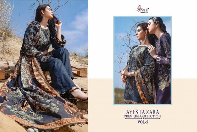 Shree Ayesha Zara Premium 5 Pakistani Salwar Suits Festive Wear Designer Collection