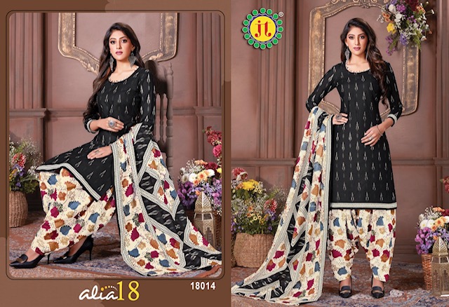 Jt Alia 18 Fancy Casual Daily Wear Printed Cotton Dress Material Collection