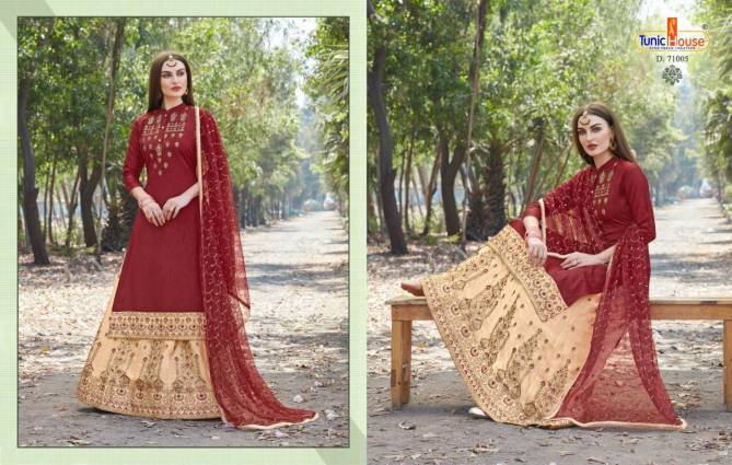 Tunic House Exclusive  Heavy Designer Wedding Wear Sharara Suit Collection 