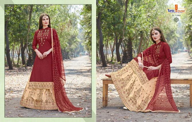 Tunic House Exclusive  Heavy Designer Wedding Wear Sharara Suit Collection 