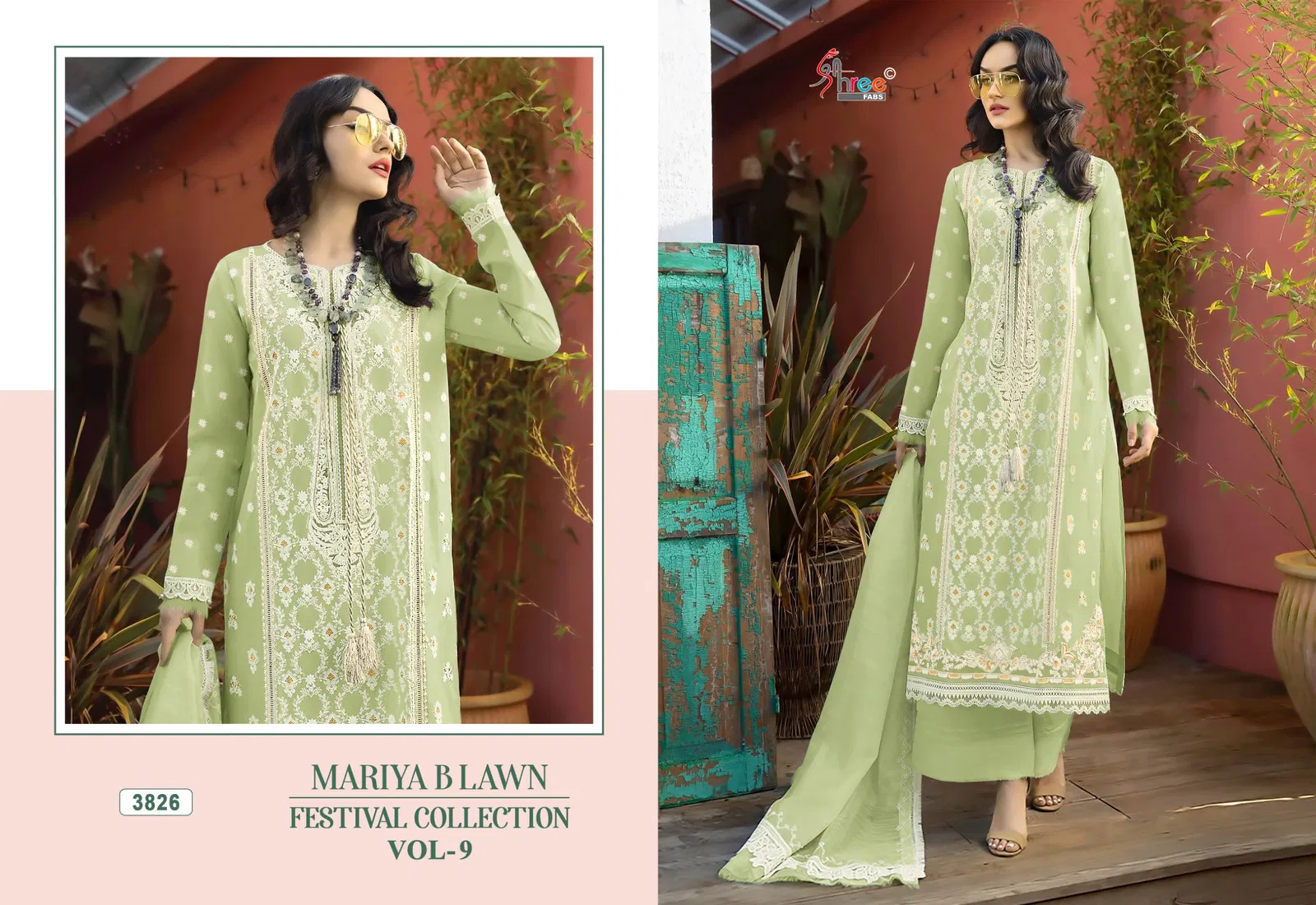  Mariya B Lawn by Shree  Festival Collection Vol 9 Salwar Suit