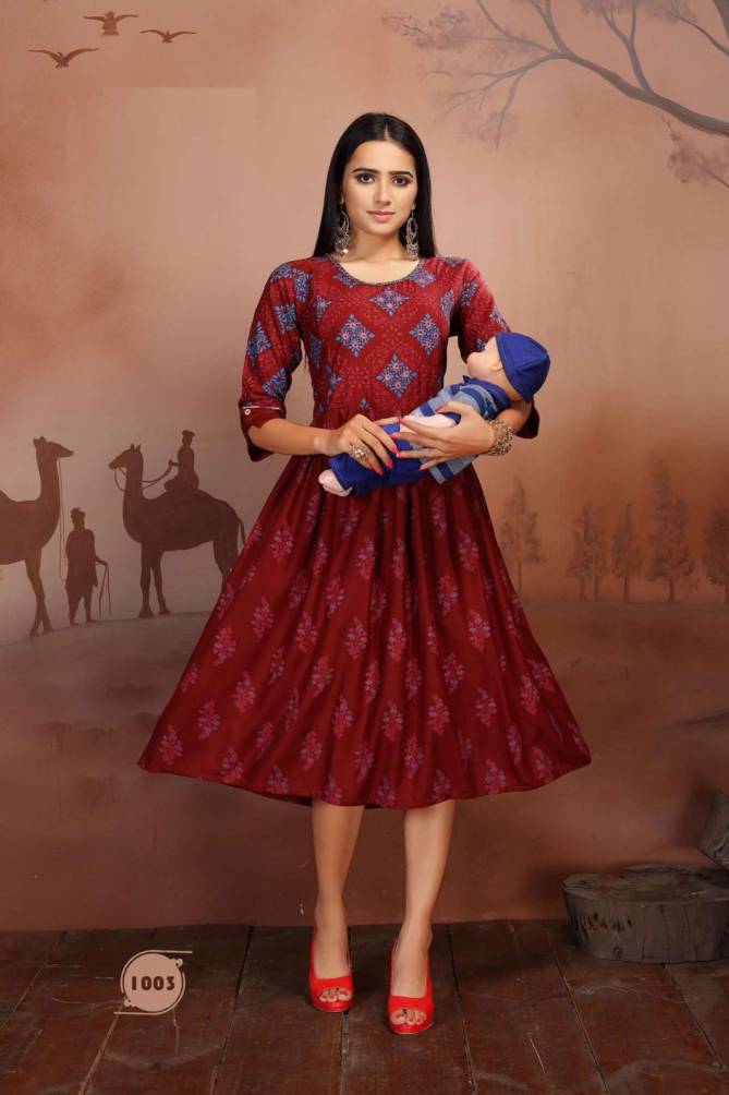 Bonie Lipika 3 Ethnic Wear Anarkali Rayon Latest Designer Fancy Kurti Collection
