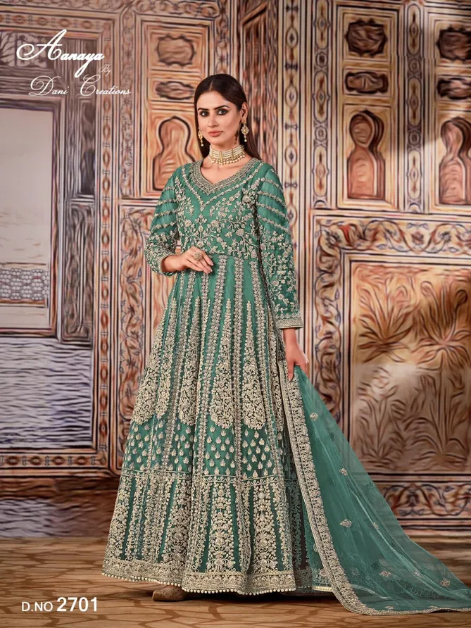 Aanaya Vol 127 By Twisha Net Salwar Suit Wholesale In India