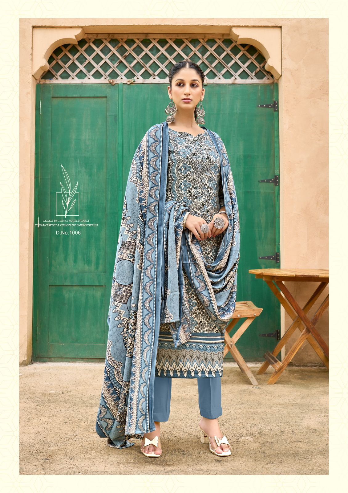 Liyana By Roli Moli Pashmina Dress Material Surat Wholesale Market