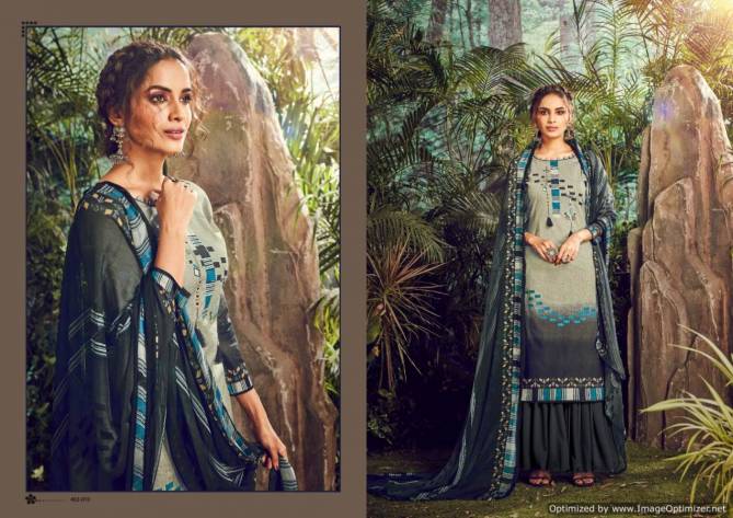 Julia By Belliza Pure Pashmina Woollen Dress Material Wholesale In India