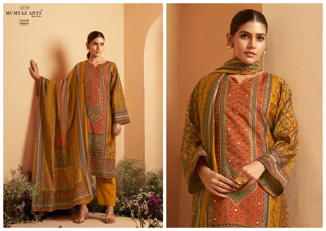 Nayaab Vol 3 By Mumtaz Viscose Muslin Digital Printed Dress Material Suppliers In Mumbai