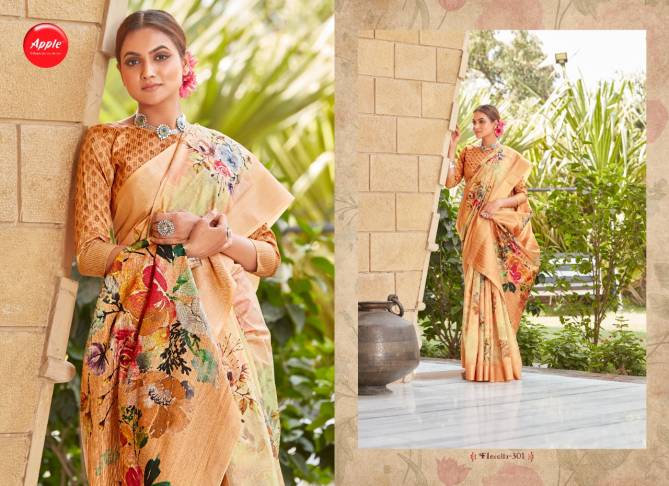 Fellatio Vol-3 Latest Fancy Designer Casual Wear Soft Cotton Silk Digital Printed Saree Collection 