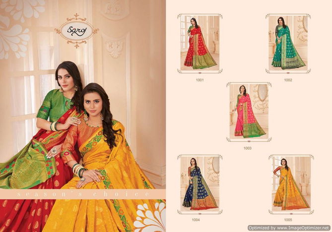 Saroj Avishka Latest Collection Of Designer Party Wear Wedding Wear Silk Saree Collection 