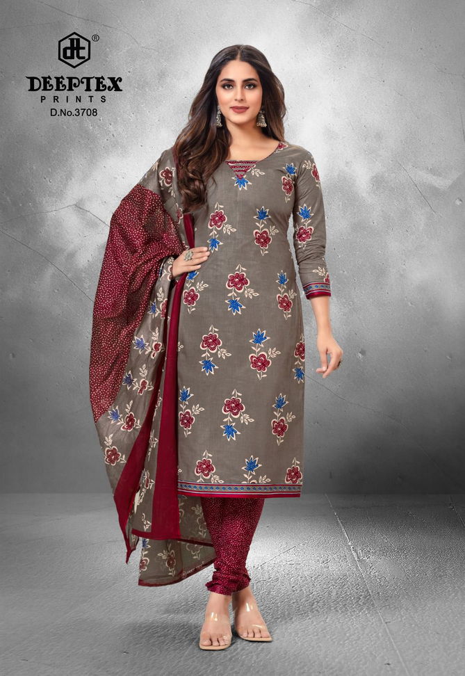 Deeptex Chief Guest Vol 37 Cotton Dress Material Wholesale Shop In Surat