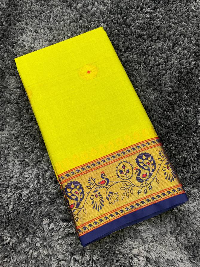 Rohini  By Psw Cotton Silk Designer Sarees Wholesale Clothing Suppliers In India
