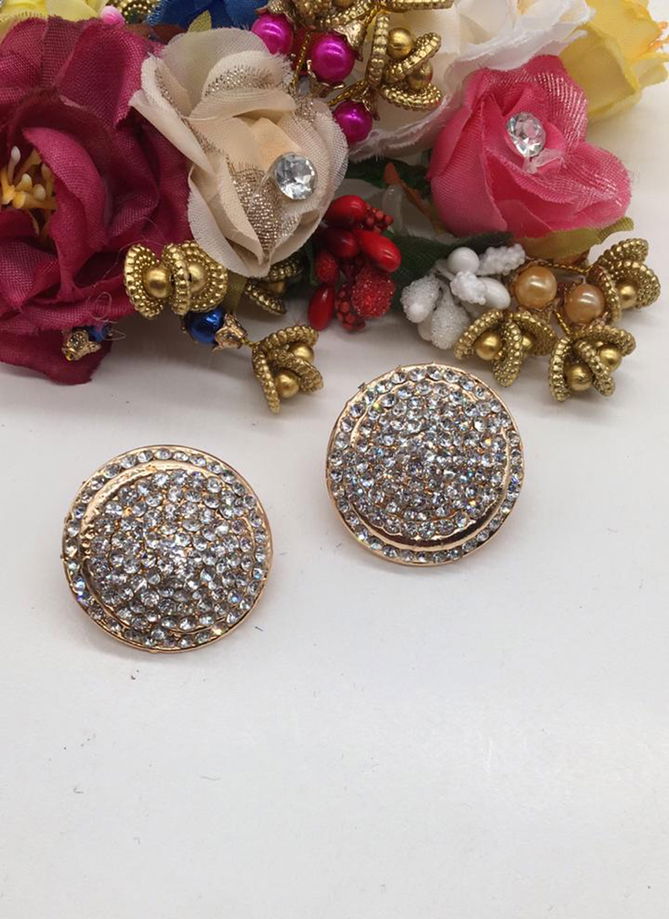 Latest Designer Party Wear Diamond Earring Collection 