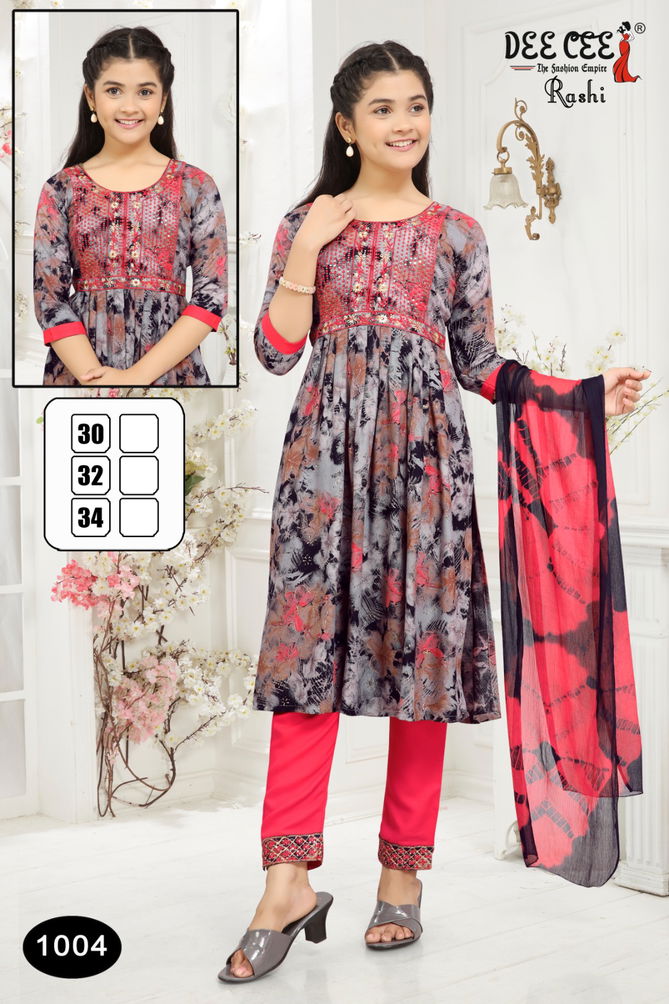 Rashi By Deecee Kids Girl Wear Kurti With Bottom Dupatta Suppliers In India