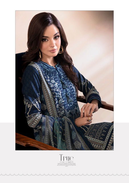 Madhav Riwaaz Vol 7 Lawn Cotton Karachi Dress Material Catalog
