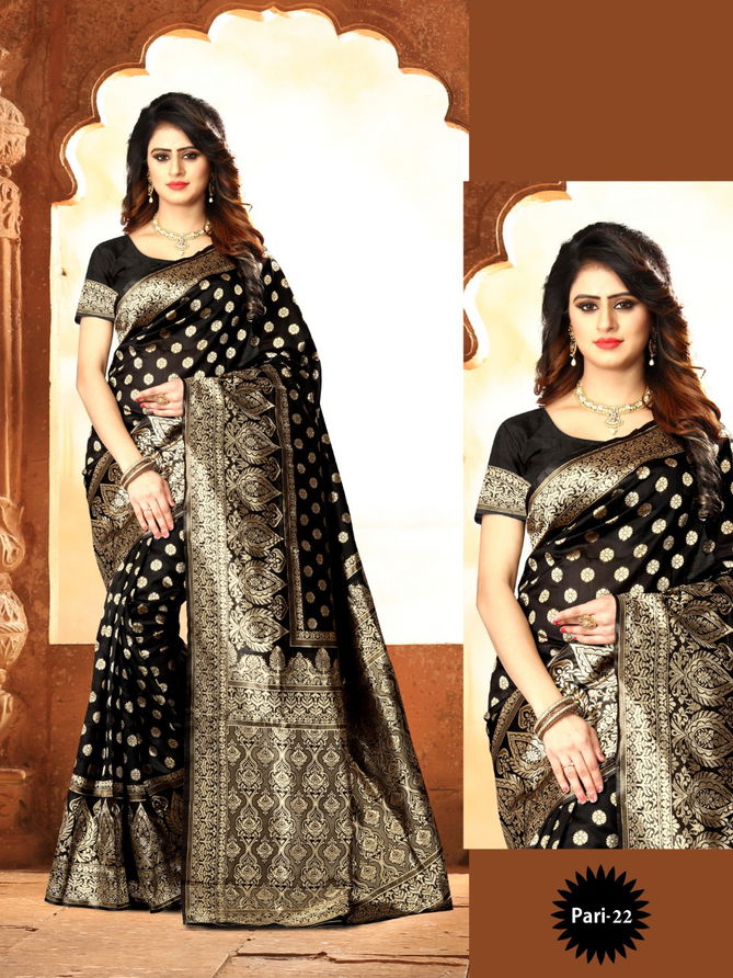 Sringar 6 Latest Heavy Banarasi Silk Printed Beautiful Designer Border Sarees Collection  