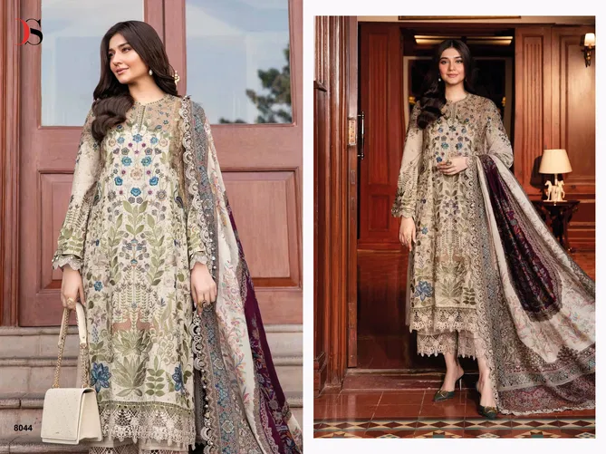 Maria B Luxe 2 By Deepsy Cotton Printed Pakistani Salwar Suit Wholesale Price