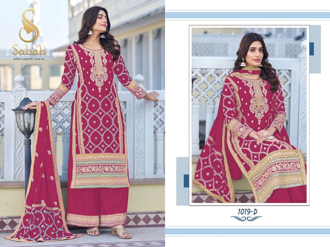 Guzaarish By Sabah 1019 Series Bulk Sharara Suits Orders in India