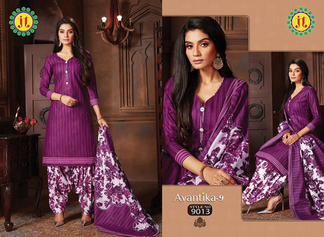 Jt Avantika 9 Casual Printed Regular Wear Pure Cotton Collection