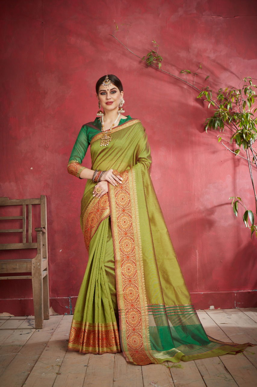 New Collection Of Party Wear Silk Saree