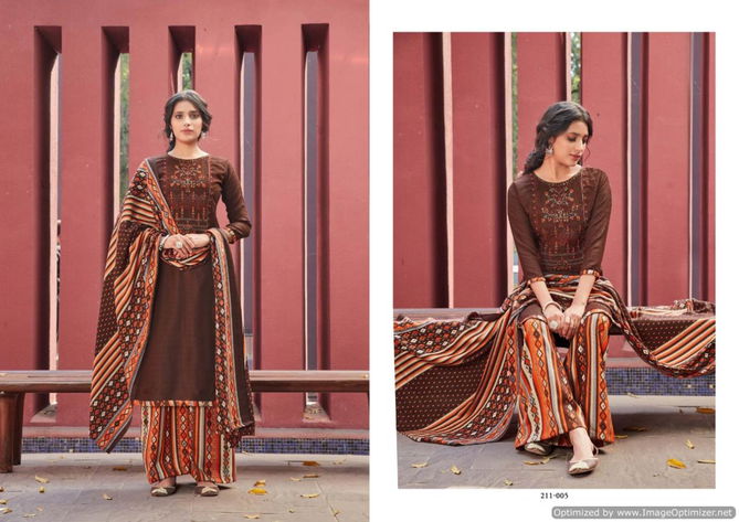 Sohni By Zulfat Pure Pashmina Dress Material Wholesale Online