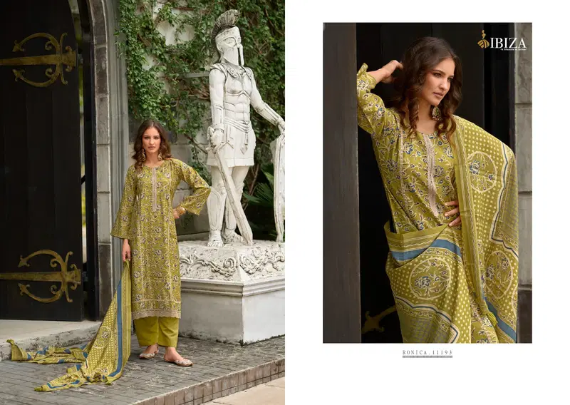  Ronica Viscose by Ibiza  Maslin Digital Printed Salwar Kameez Collection