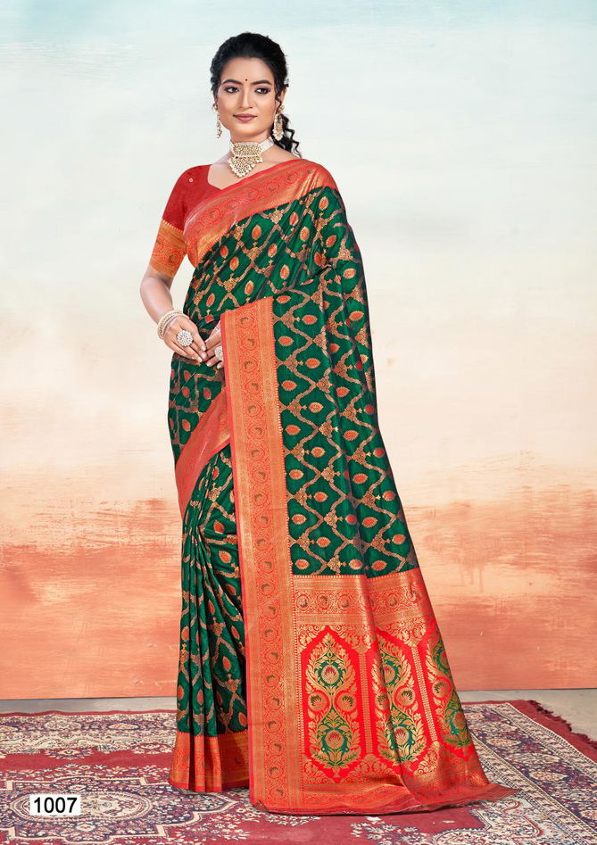 Priyansh Silk By Bunawat Wedding Wear Saree Wholesale Market In Surat