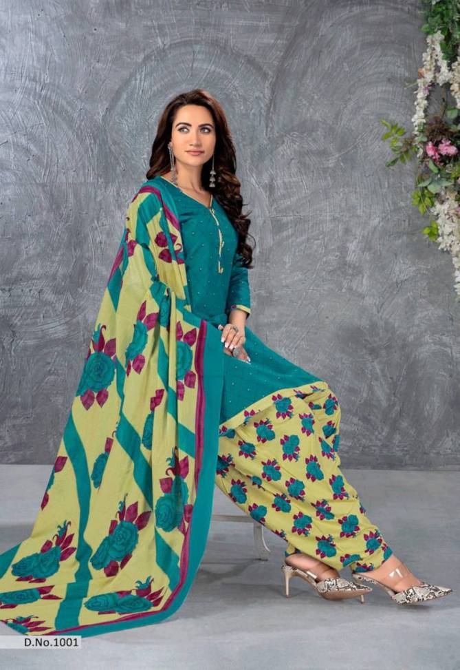 Meenaxi Sanskruti 1 Latest Printed Cotton Regular Wear Ready Made Salwar Suit Collection