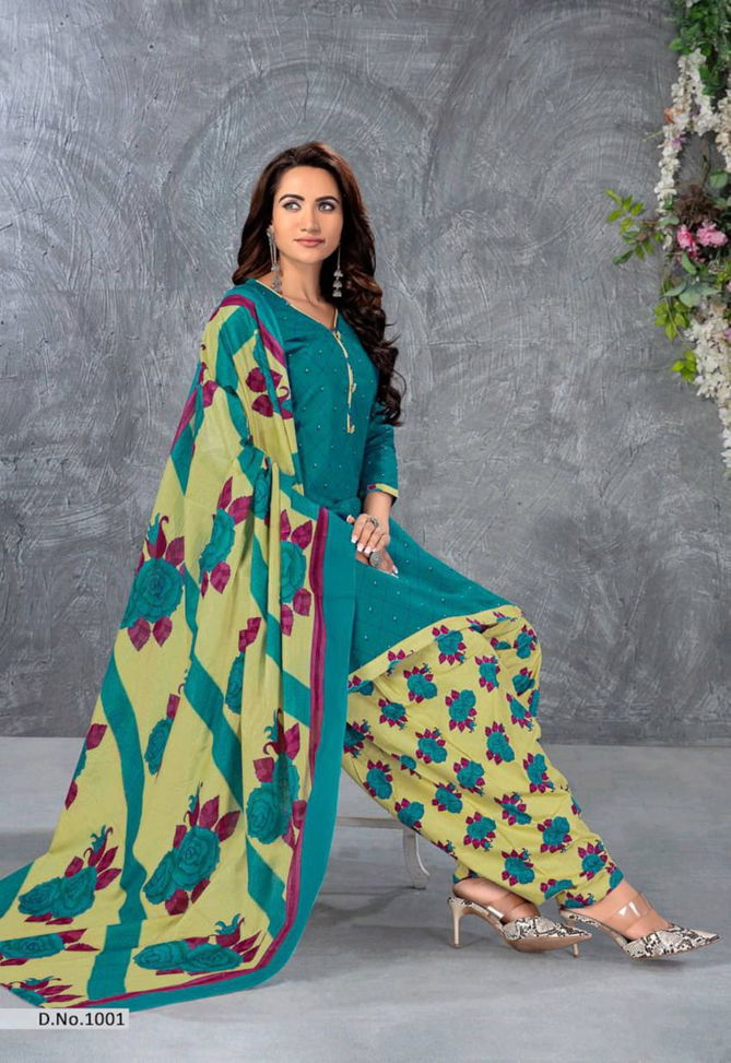 Meenaxi Sanskruti 1 Latest Printed Cotton Regular Wear Ready Made Salwar Suit Collection