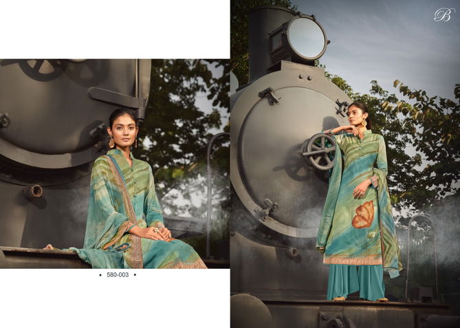 Ruhani By Belliza Woollen Winter Wear Pashmina Dress Material Wholesale Online