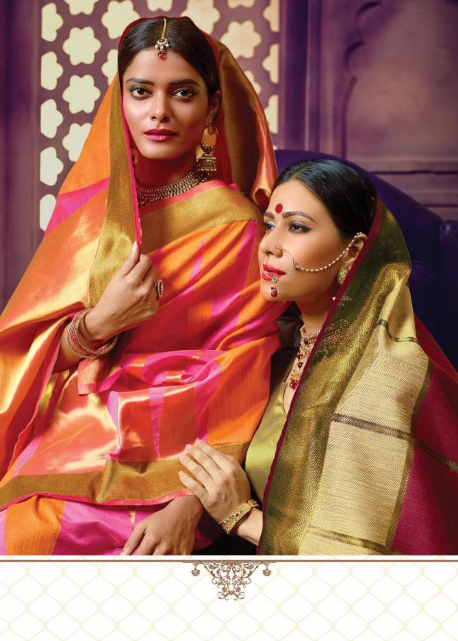 Sangam Zamdani Latest Fancy Designer Festive Wear Handloom Cotton Sarees Collection

