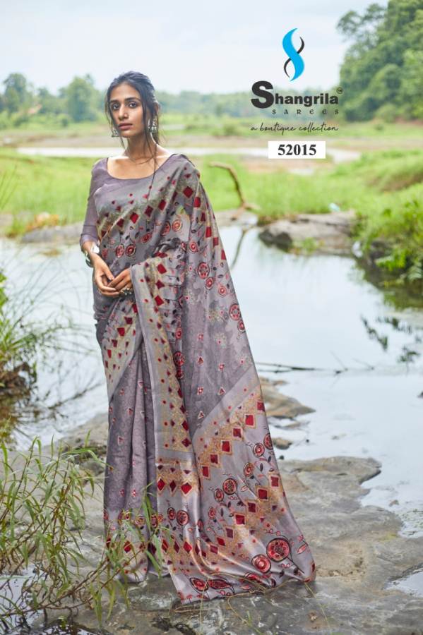 Shangrila Rashmi Latest Designer Digital printed Party Wear And Regular Wear Georgette Saree Collection 