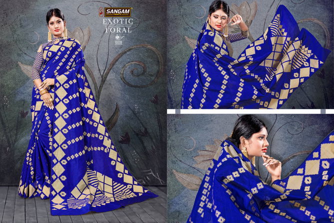 Sangam Natraj Latest Collection of Regular Wear Handloom Cotton Saree