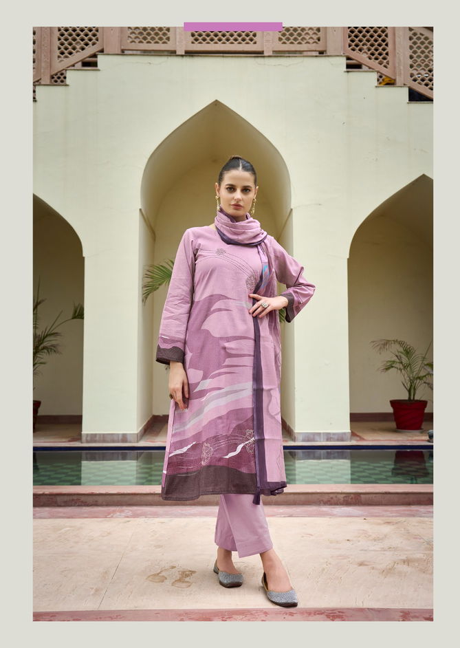 Samyukta By Sadhana Shimmer Muslin Silk Digital Printed Dress Material Wholesale Market