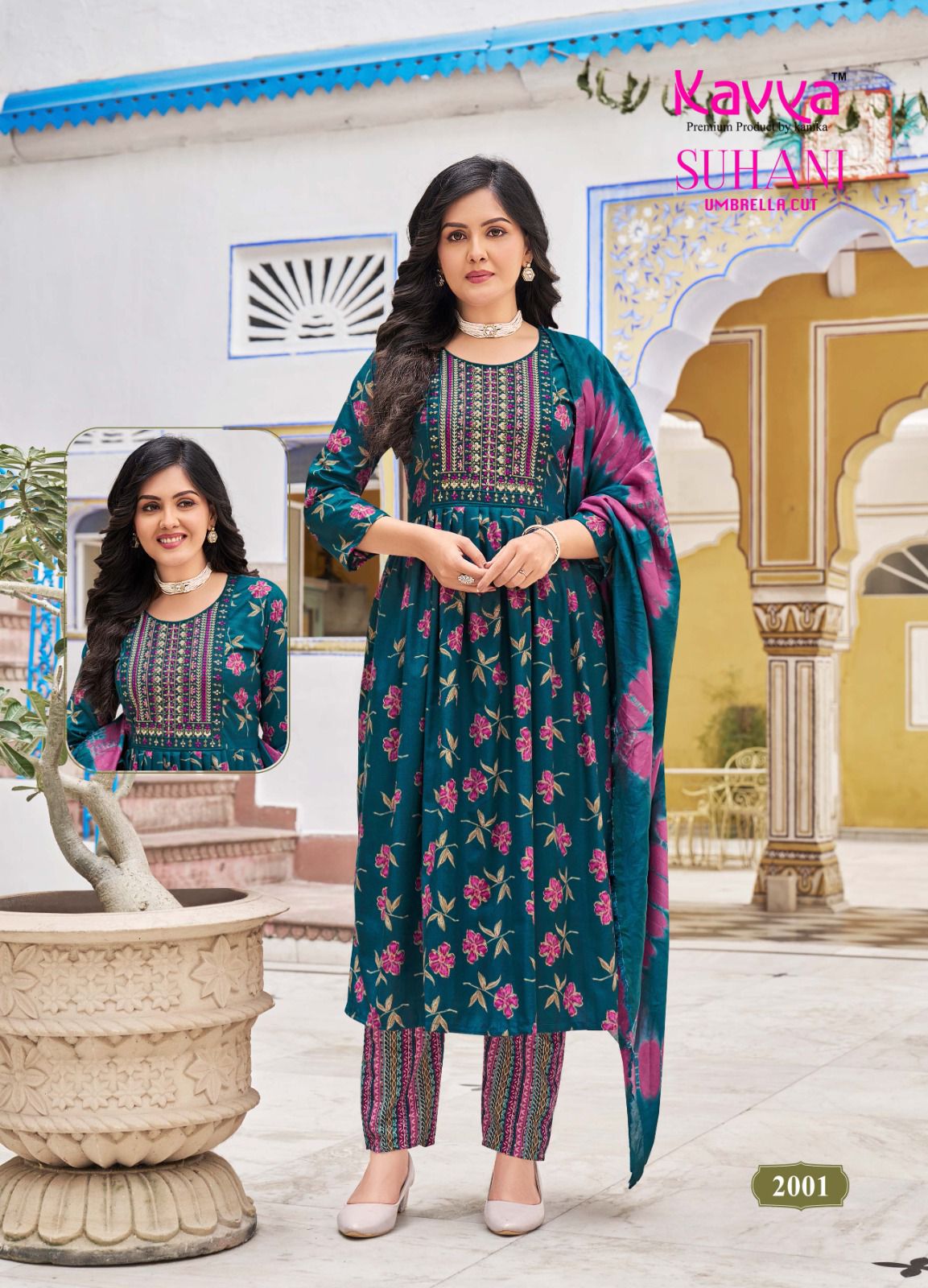 Suhani Vol 2 By Kavya Kurti  With Bottom Dupatta Wholesale Market In Surat With Price