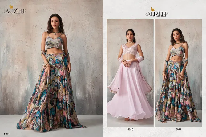 Readymade Vol 2 By Alizeh Indo Western Lehenga Wholesalers In India