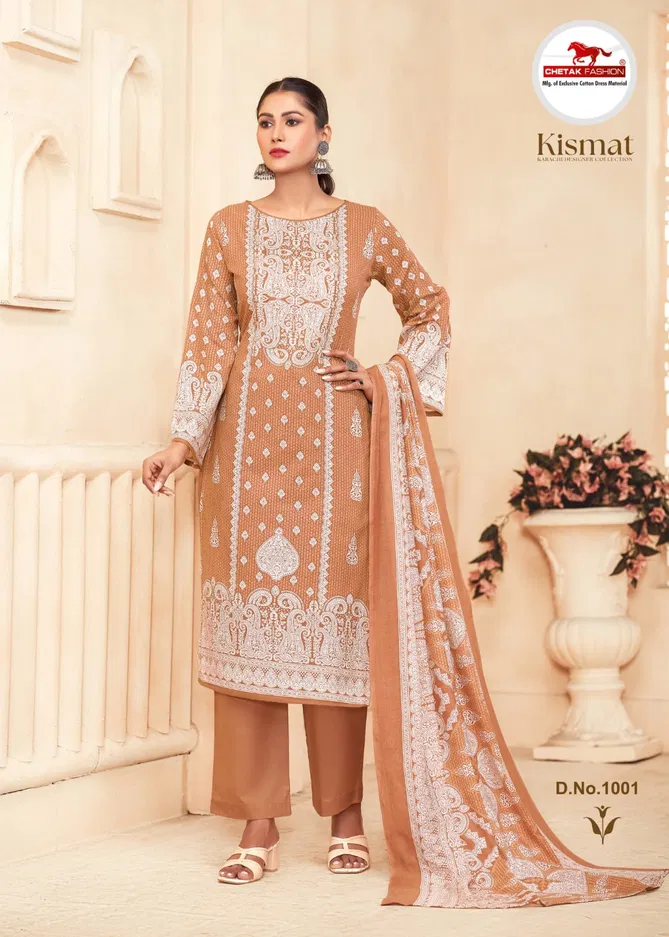 Kismat Vol 1 By Chetak Lawn Cotton Dress Material Orders In India