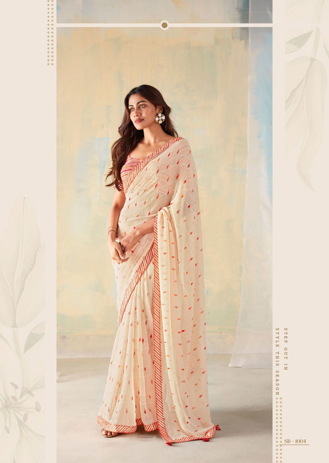 Sadi By Rajyog Georgette Fancy Saree Catalog