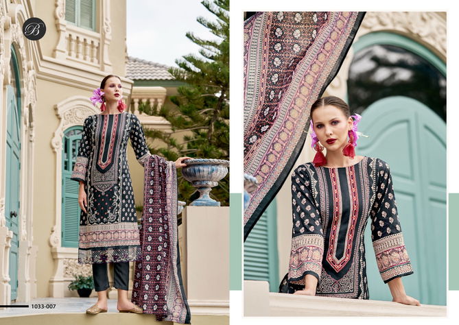 Scarlette By Belliza Cotton Digital Printed Dress Material Exporters In India