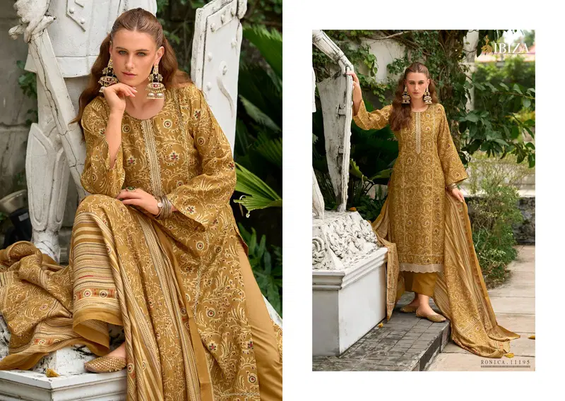  Ronica Viscose by Ibiza  Maslin Digital Printed Salwar Kameez Collection