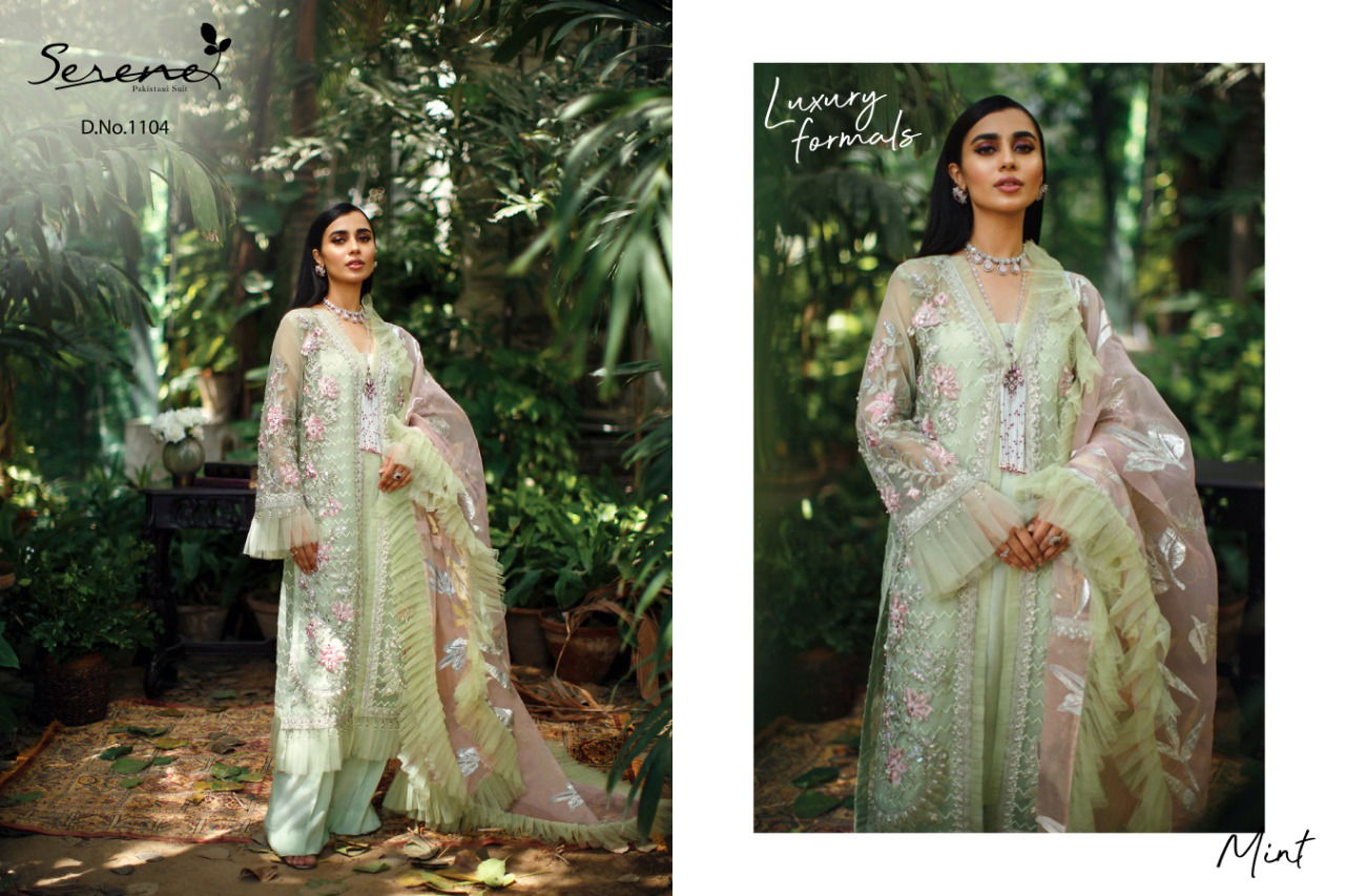 Serena Azalea Festive Wear Heavy Embroidery Work Desingner Pakistani Salwar Suits Collection