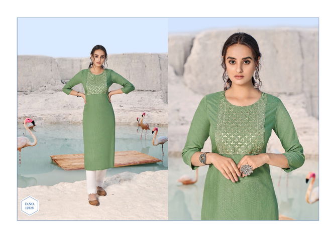 Kalaroop Shahi Designer Ethnic Wear Rayon Latest Kurti Collection