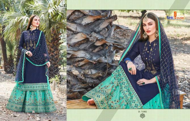 Tunic House Exclusive  Heavy Designer Wedding Wear Sharara Suit Collection 