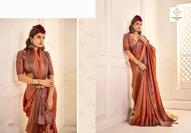 Pallavi Vol 3 By Shubh Shree Tusser Silk Sarees Exporters In India