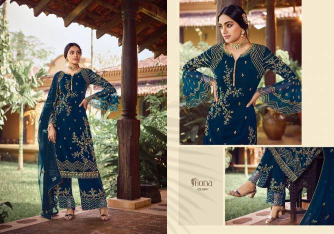 Fiona Navya 3 Latest Fancy Designer Wedding Wear Georgette Heavy Work Exclusive Designer Salwar Suits Collection
