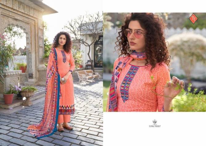 Tanishk Bandhani Designer festive Wear pure lawn Cambric digital cotton print Dress Material Collection

