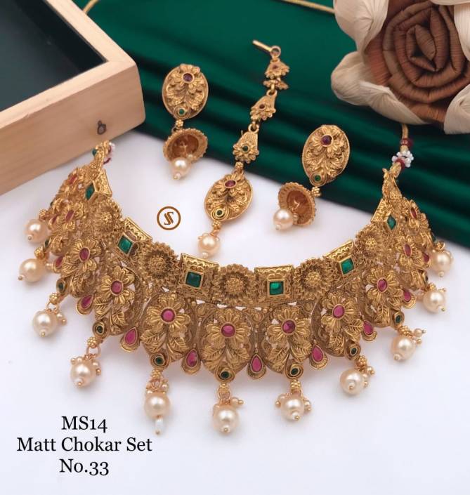 Ms Designer Matt Chokar Set 3 Wholesale Market in Surat With Price