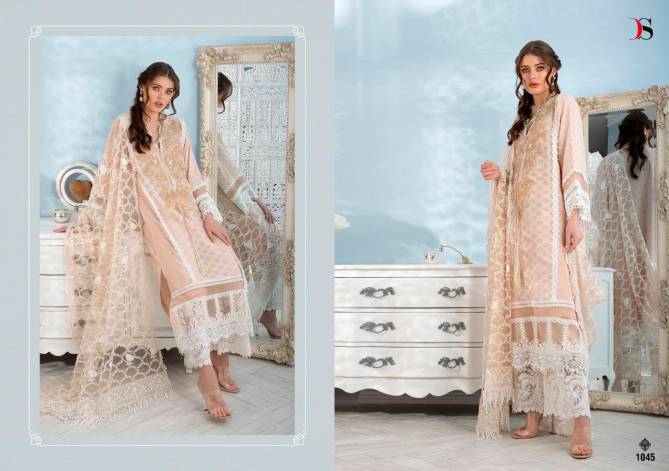 Deepsy Sobia Nazir Lawn 21 Latest Fancy Designer Festive Wear Heavy Pure Cotton Pakistani Salwar Kameez Collection