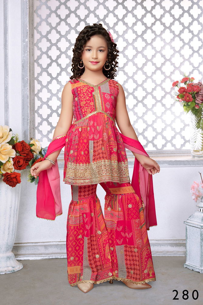 Aaradhna Vol 42 Kids Girls Wear Lehenga Choli Catalog
